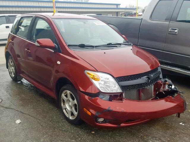 JTKKT624360142203 - 2006 TOYOTA SCION XA MAROON photo 1