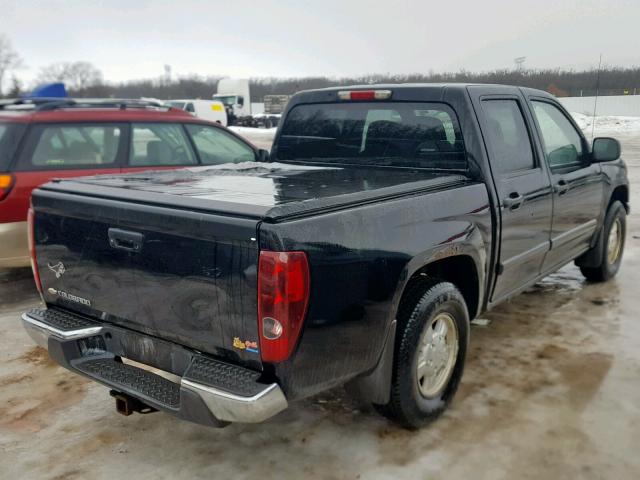 1GCCS136968264468 - 2006 CHEVROLET COLORADO BLACK photo 4