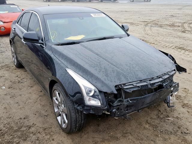 1G6AA5RAXD0175875 - 2013 CADILLAC ATS BLACK photo 1