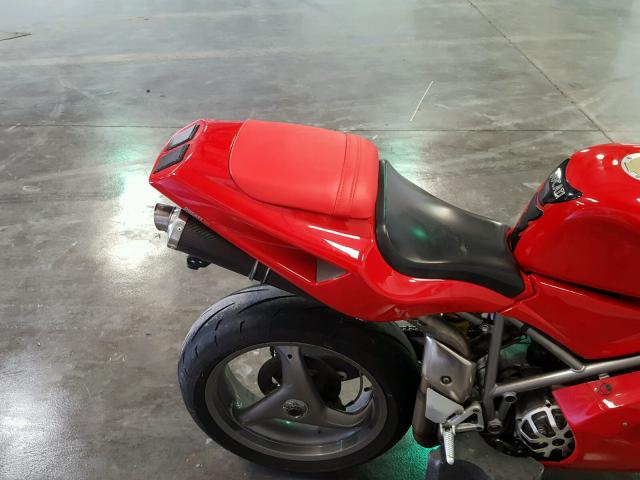 ZDM1SB3R61B006853 - 2001 DUCATI 748 RED photo 6