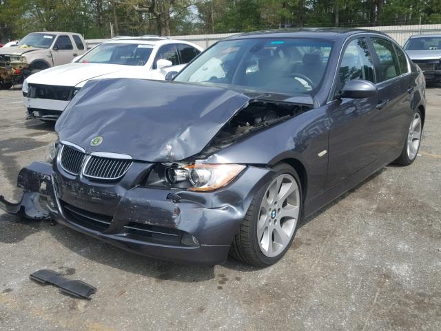 WBAVB33586PS05426 - 2006 BMW 330 I GRAY photo 2