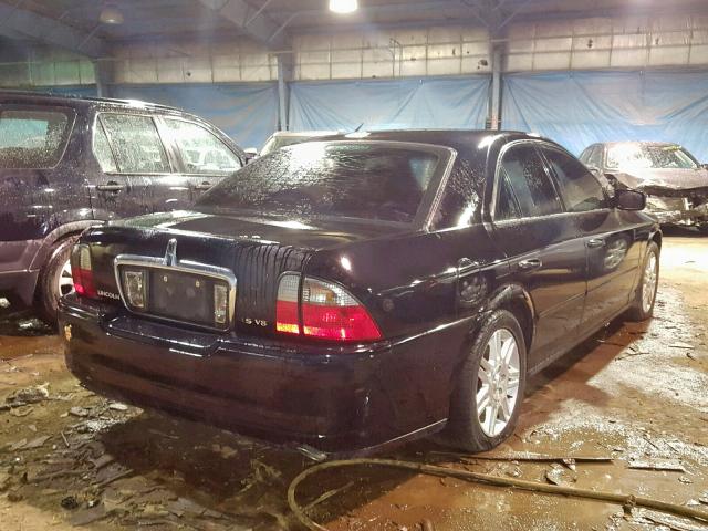 1LNHM87A23Y664984 - 2003 LINCOLN LS BLACK photo 4