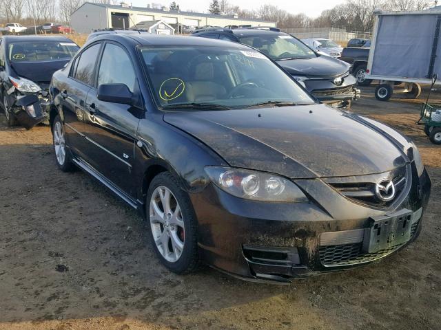 JM1BK324071654845 - 2007 MAZDA 3 S BLACK photo 1