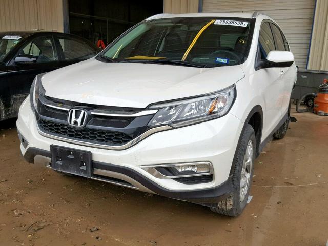 5J6RM4H79GL115199 - 2016 HONDA CR-V EXL WHITE photo 2