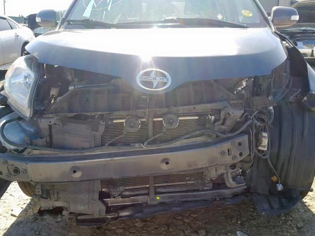 JTKKU4B44A1003265 - 2010 TOYOTA SCION XD CHARCOAL photo 9