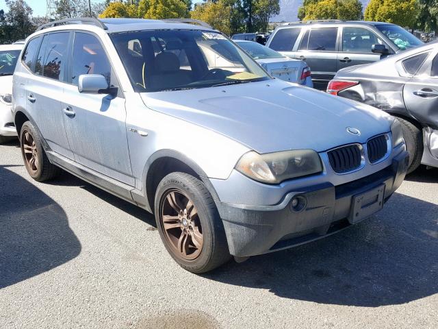 WBXPA934X5WD22721 - 2005 BMW X3 3.0I BLUE photo 1