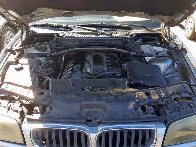 WBXPA934X5WD22721 - 2005 BMW X3 3.0I BLUE photo 7