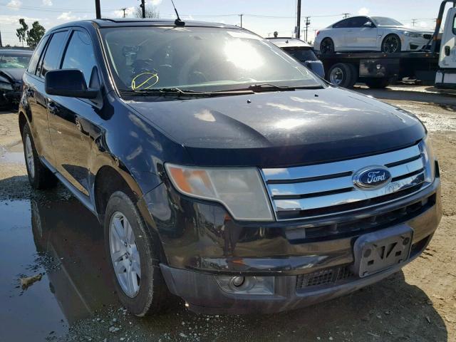 2FMDK38C88BA54972 - 2008 FORD EDGE SEL BLACK photo 1