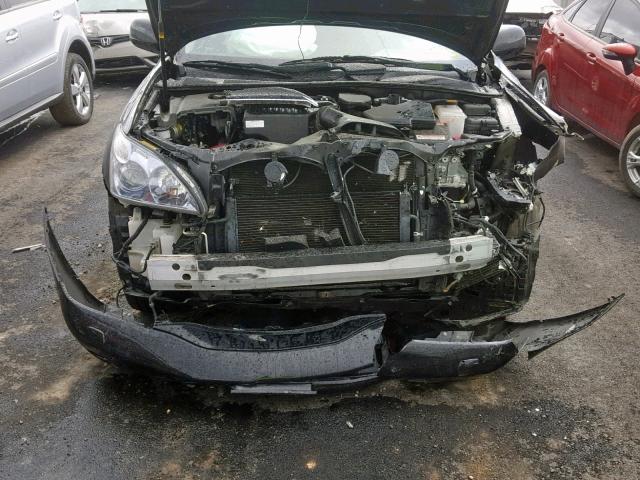 JTJHW31U282070388 - 2008 LEXUS RX 400H BLACK photo 7