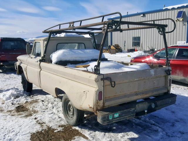 4K154J123771 - 1964 CHEVROLET C-10 TAN photo 3