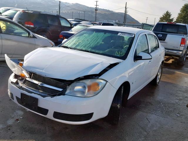 1G1AL55F367827554 - 2006 CHEVROLET COBALT LT WHITE photo 2