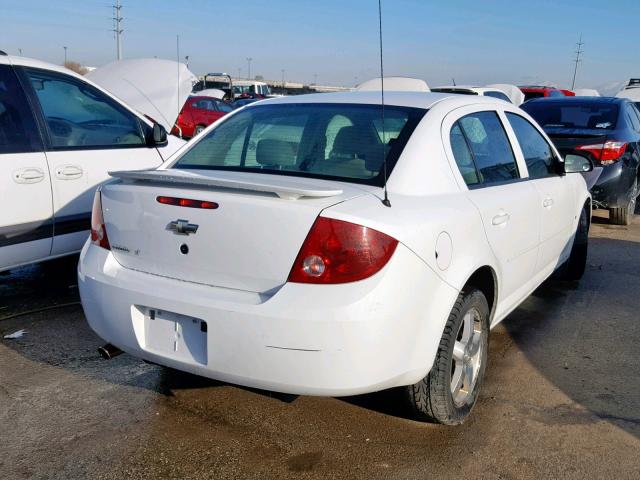 1G1AL55F367827554 - 2006 CHEVROLET COBALT LT WHITE photo 4