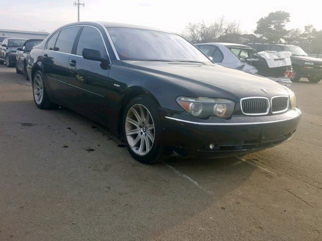 WBAGN63402DR06496 - 2002 BMW 745 LI BLACK photo 1