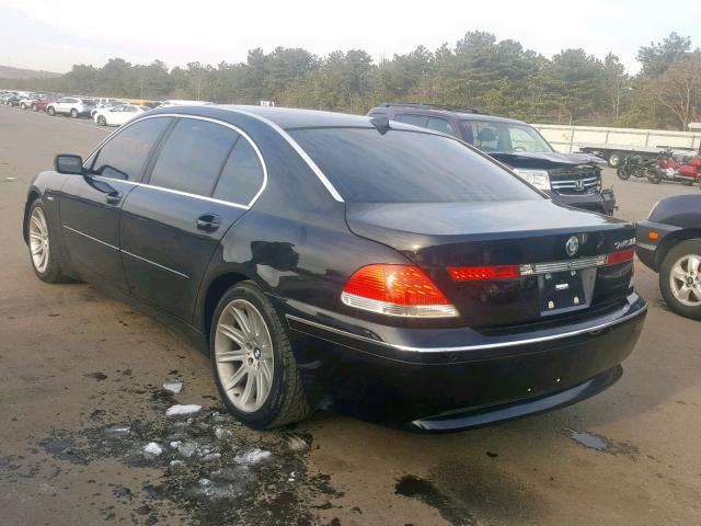 WBAGN63402DR06496 - 2002 BMW 745 LI BLACK photo 3