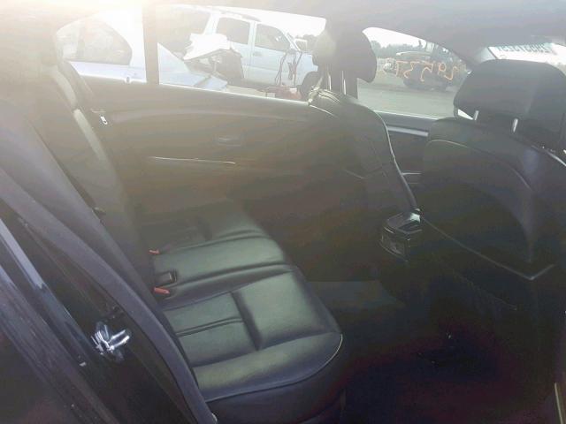 WBAGN63402DR06496 - 2002 BMW 745 LI BLACK photo 6