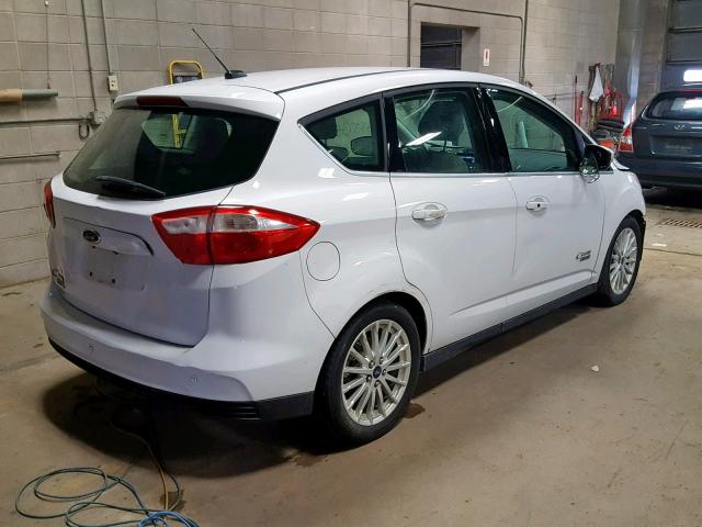 1FADP5CU8DL543633 - 2013 FORD C-MAX PREM WHITE photo 4