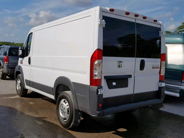 3C6TRVNG2HE525738 - 2017 RAM PROMASTER 白色 照片 3