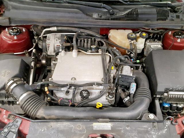 1G1ZT64864F193865 - 2004 CHEVROLET MALIBU MAX RED photo 7