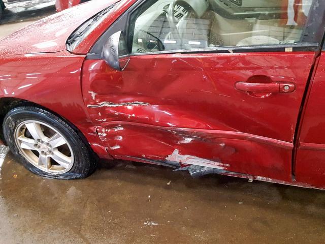 1G1ZT64864F193865 - 2004 CHEVROLET MALIBU MAX RED photo 9