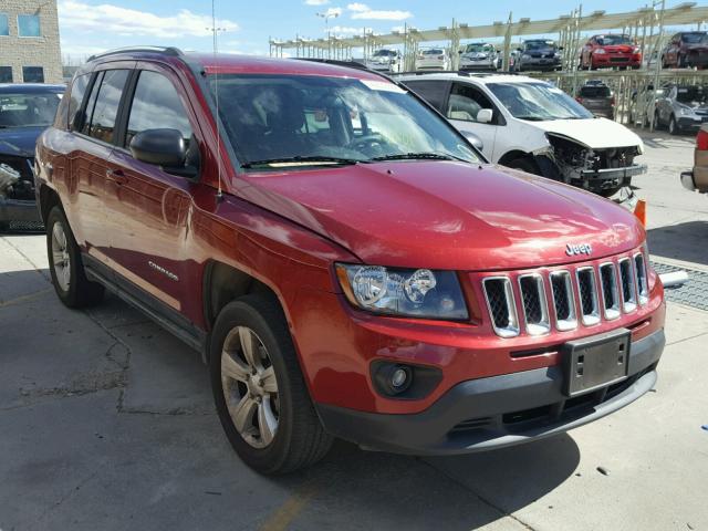 1C4NJDBB6ED567774 - 2014 JEEP COMPASS SP Qırmızı foto 1