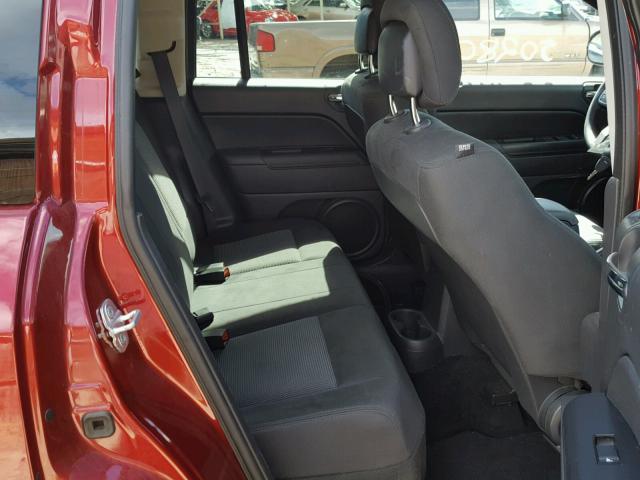 1C4NJDBB6ED567774 - 2014 JEEP COMPASS SP Qırmızı foto 6