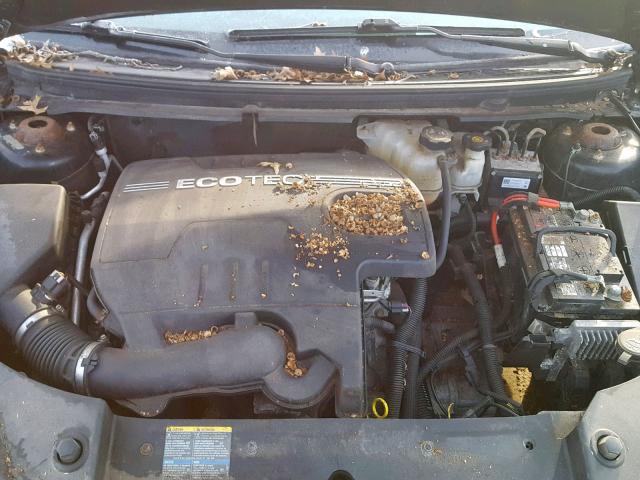 1G1ZG57B48F180902 - 2008 CHEVROLET MALIBU LS BLACK photo 7