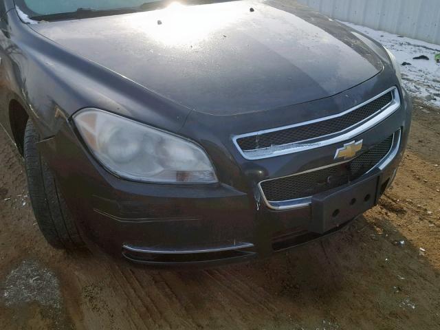 1G1ZG57B48F180902 - 2008 CHEVROLET MALIBU LS BLACK photo 9