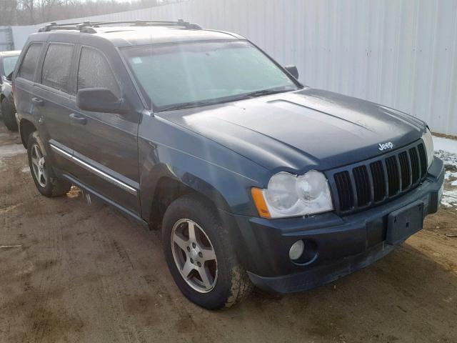 1J4HR48N75C649939 - 2005 JEEP GRAND CHER GREEN photo 1