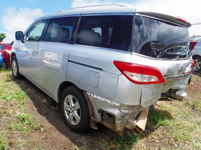 JN8AE2KP0H9170284 - 2017 NISSAN QUEST S SILVER photo 3