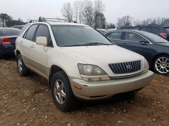 JT6HF10U8X0088727 - 1999 LEXUS RX 300 WHITE photo 1