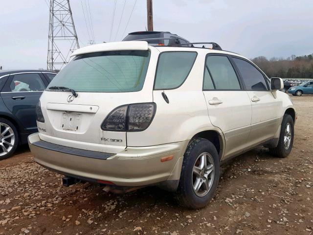 JT6HF10U8X0088727 - 1999 LEXUS RX 300 WHITE photo 4