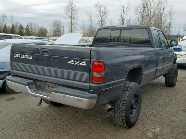 3B7KF23W6XG164703 - 1999 DODGE RAM 2500 BLACK photo 4