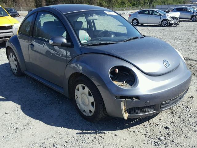 3VWEW31C97M520698 - 2007 VOLKSWAGEN NEW BEETLE GRAY photo 1