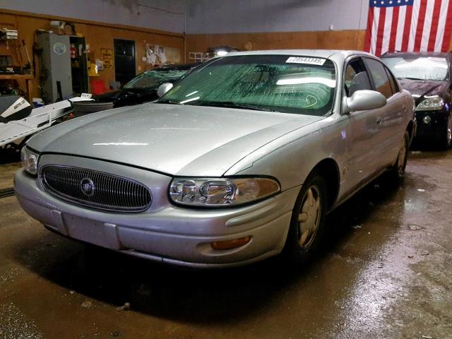 1G4HP54KXY4111338 - 2000 BUICK LESABRE CU SILVER photo 2