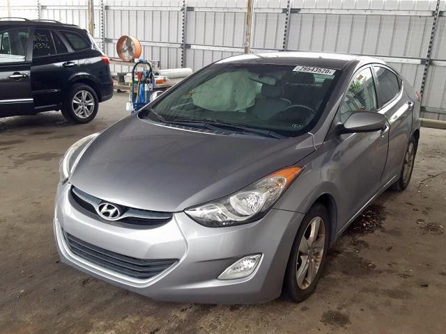 KMHDH4AE2CU409752 - 2012 HYUNDAI ELANTRA GLS  photo 2