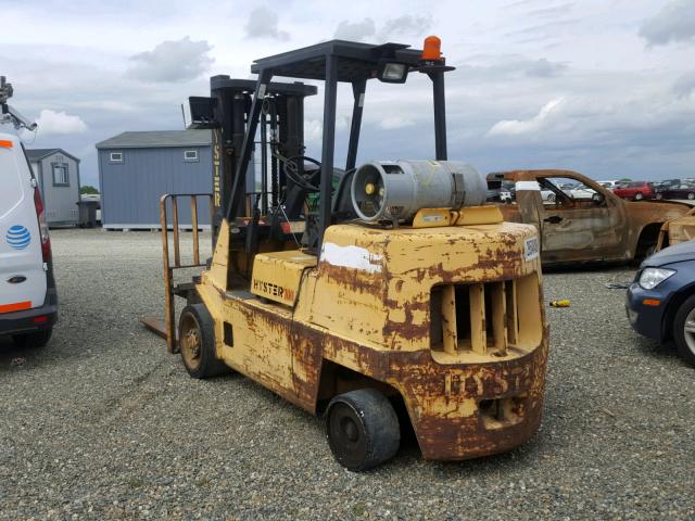 D004V02449J - 1992 HYST FORKLIFT YELLOW photo 3