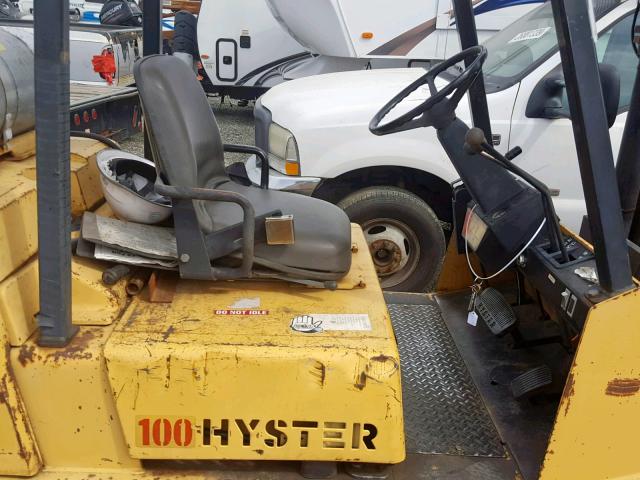 D004V02449J - 1992 HYST FORKLIFT YELLOW photo 6