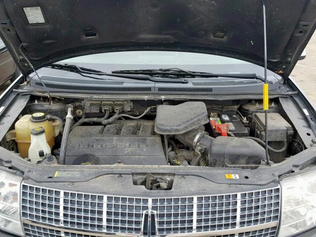 2LMDU88C38BJ05824 - 2008 LINCOLN MKX BLACK photo 7