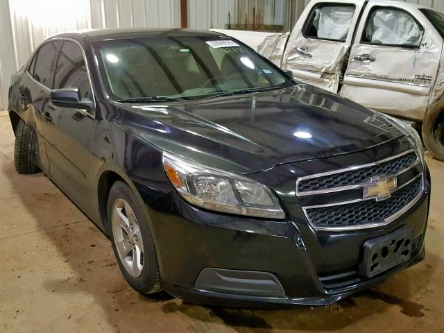 1G11B5SA9DF194248 - 2013 CHEVROLET MALIBU LS BLACK photo 1