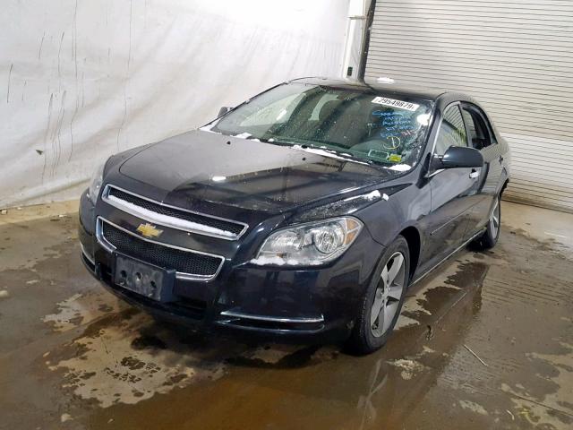 1G1ZC5E07CF178227 - 2012 CHEVROLET MALIBU 1LT 黑色 照片 2