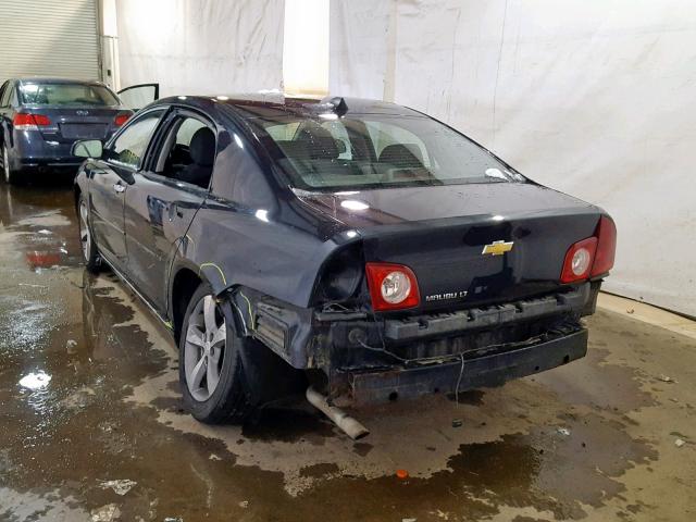 1G1ZC5E07CF178227 - 2012 CHEVROLET MALIBU 1LT 黑色 照片 3