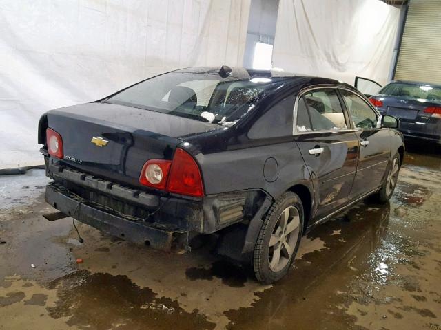 1G1ZC5E07CF178227 - 2012 CHEVROLET MALIBU 1LT 黑色 照片 4