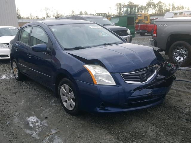 3N1AB6AP3AL610902 - 2010 NISSAN SENTRA 2.0 BLUE photo 1