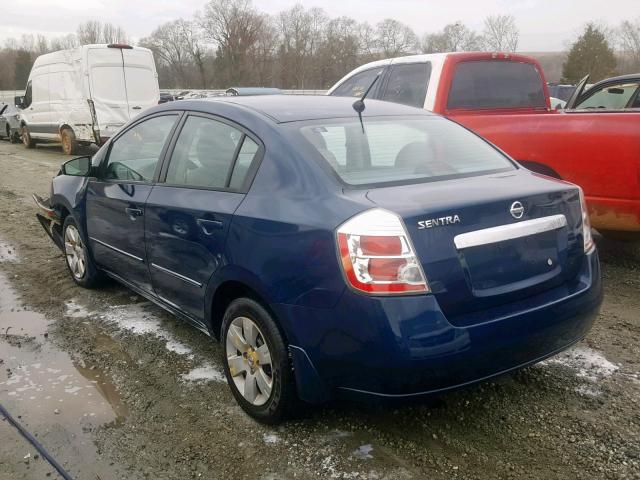 3N1AB6AP3AL610902 - 2010 NISSAN SENTRA 2.0 BLUE photo 3