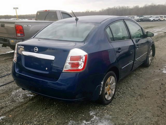 3N1AB6AP3AL610902 - 2010 NISSAN SENTRA 2.0 BLUE photo 4