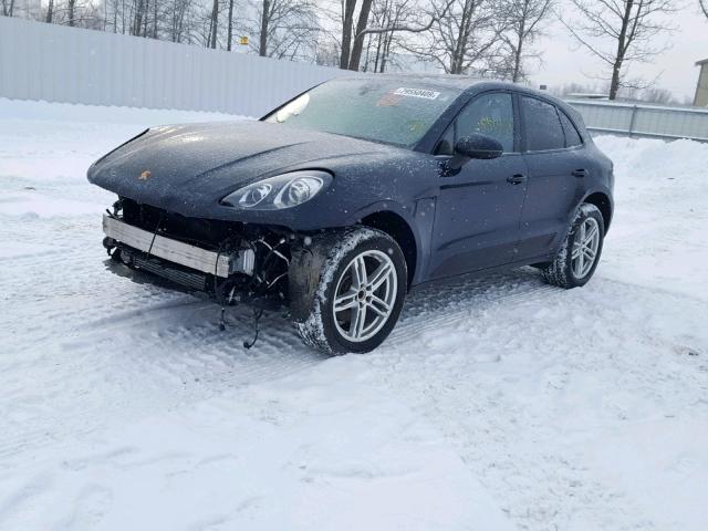 WP1AA2A53JLB01703 - 2018 PORSCHE MACAN BLUE photo 2