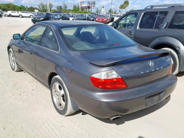 19UYA42413A008700 - 2003 ACURA 3.2CL GRAY photo 3