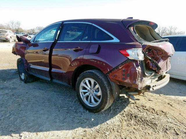 5J8TB3H39GL007076 - 2016 ACURA RDX  photo 3