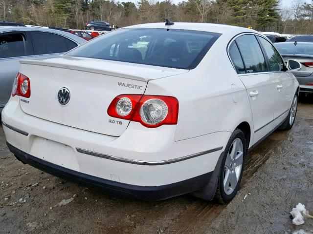 WVWJK73C59P058879 - 2009 VOLKSWAGEN PASSAT TUR WHITE photo 4