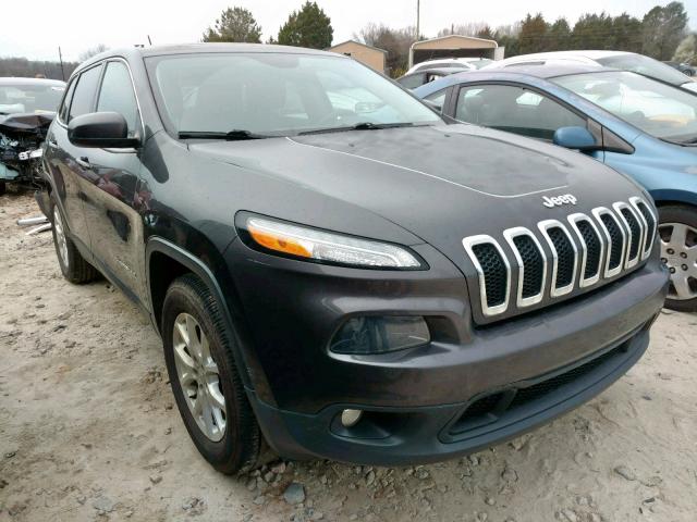 1C4PJLCBXFW689979 - 2015 JEEP CHEROKEE L BLACK photo 1